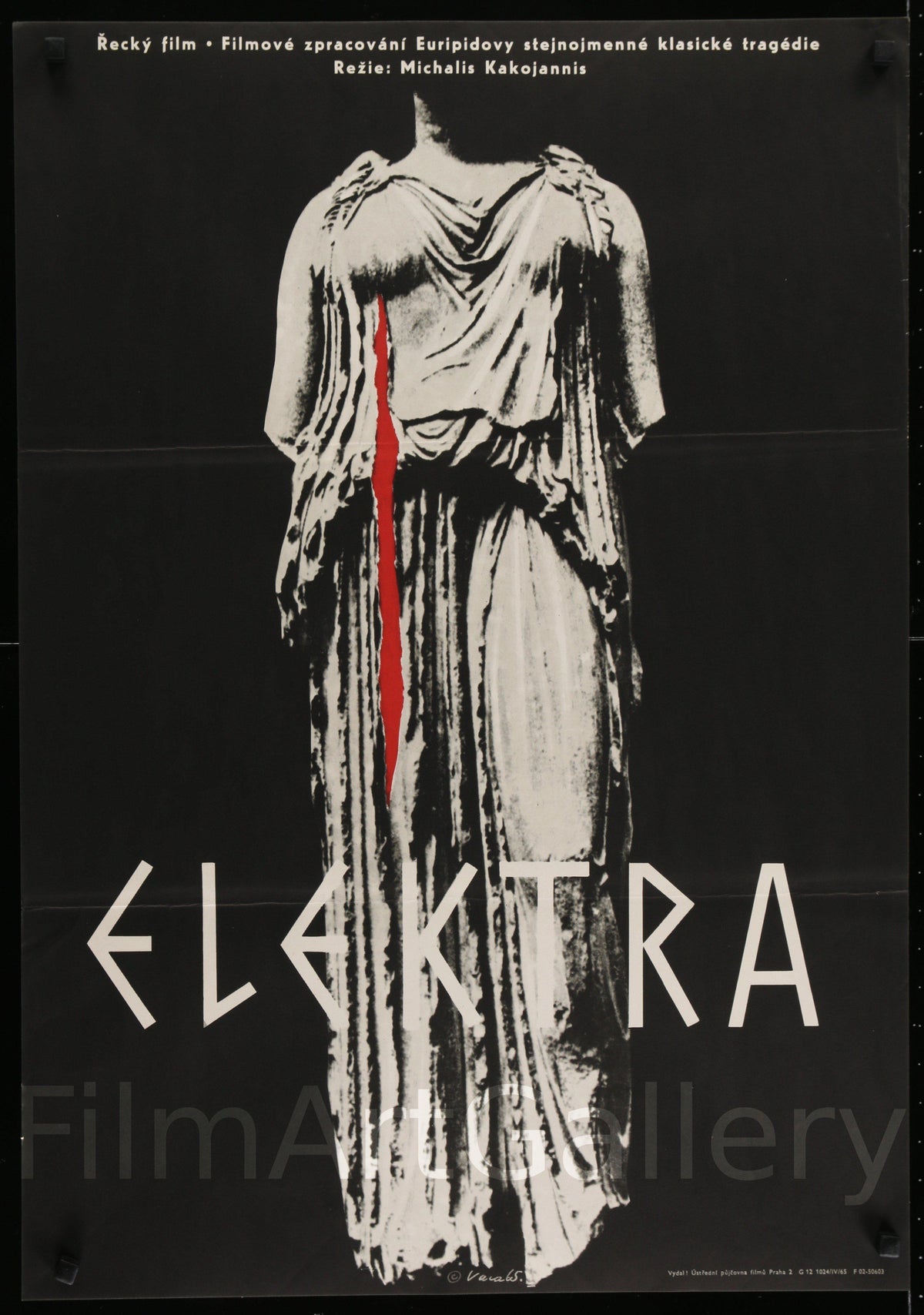 Electra Original Vintage Movie Poster