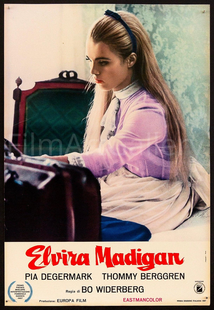 Elvira Madigan Original Vintage Movie Poster