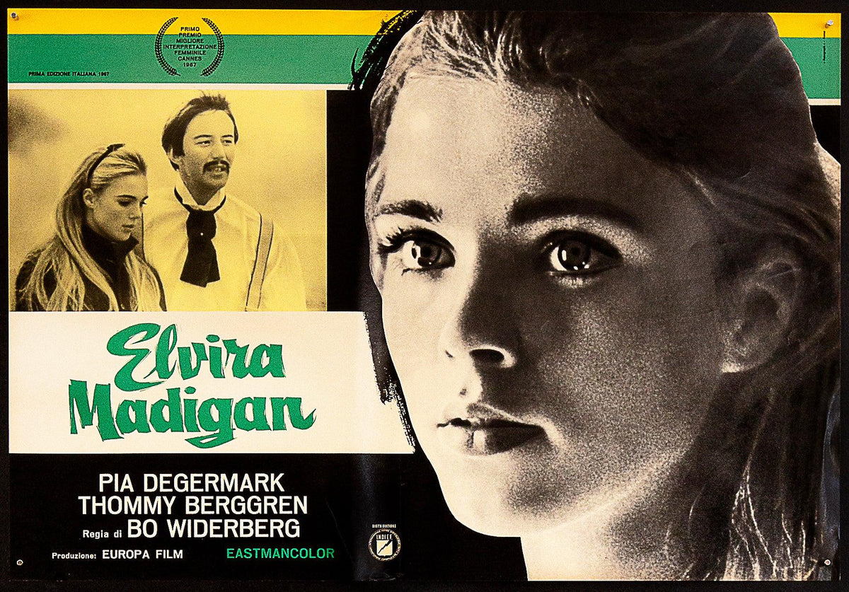 Elvira Madigan Original Vintage Movie Poster