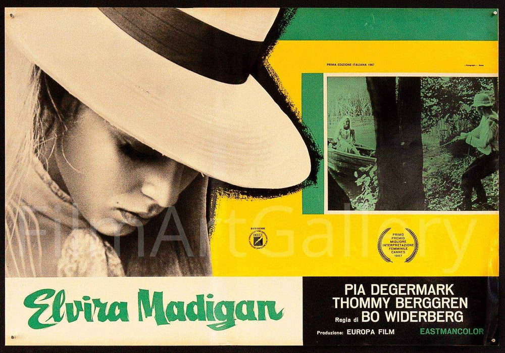 Elvira Madigan Original Vintage Movie Poster