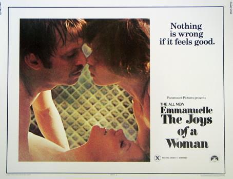 Emmanuelle The Joys of a Woman Original Vintage Movie Poster