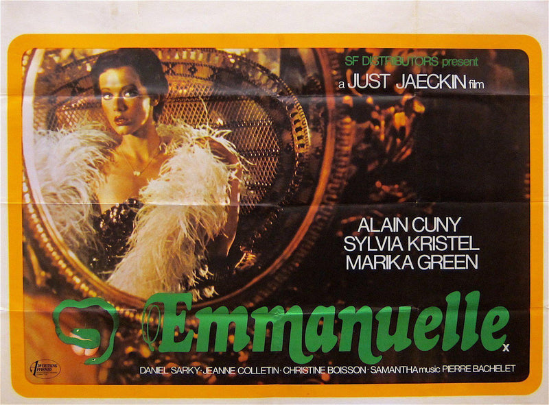 Emmanuelle British Quad (30x40) Original Vintage Movie Poster
