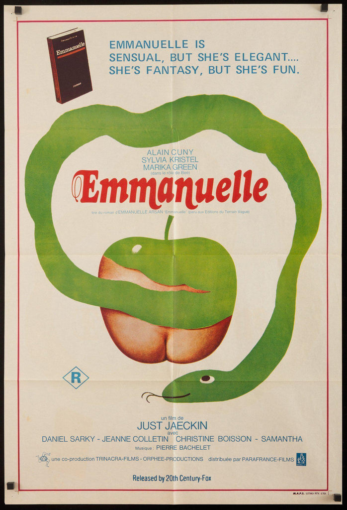 Emmanuelle Original Vintage Movie Poster