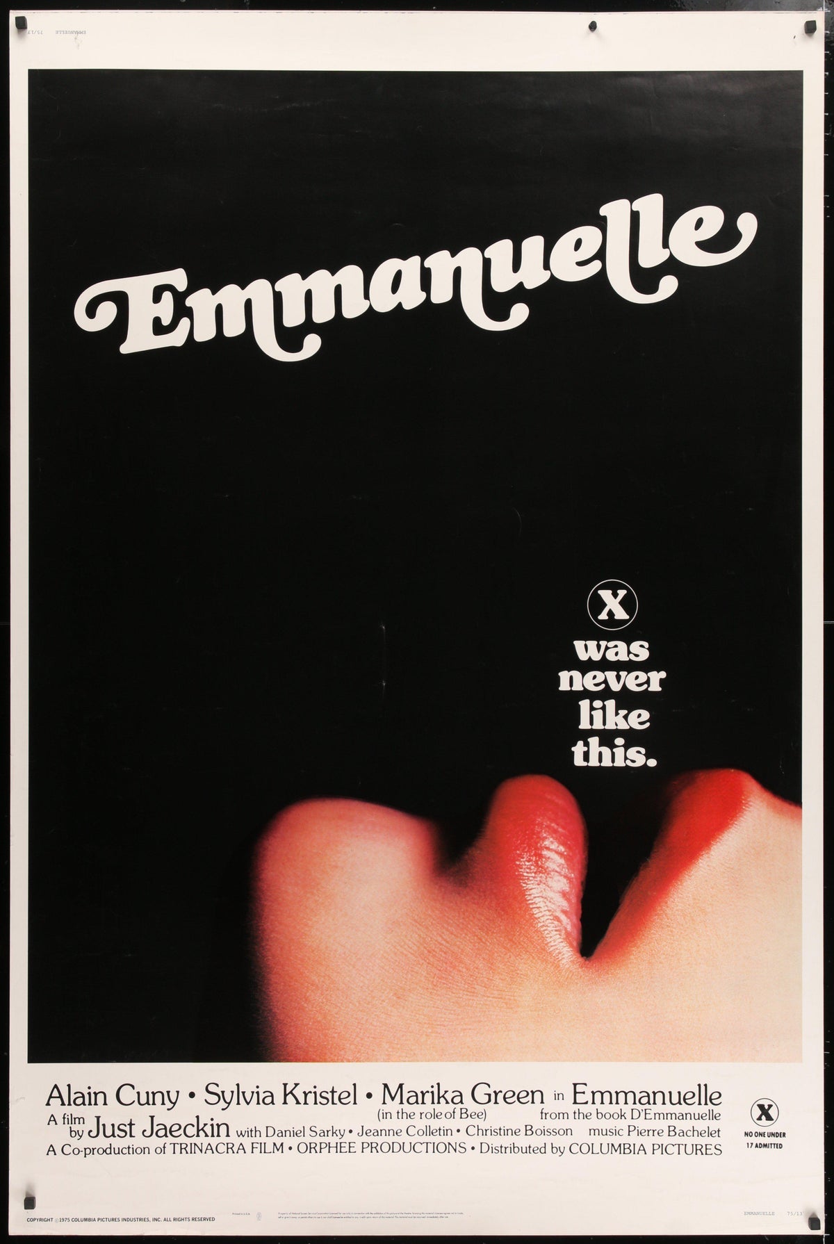 Emmanuelle Original Vintage Movie Poster