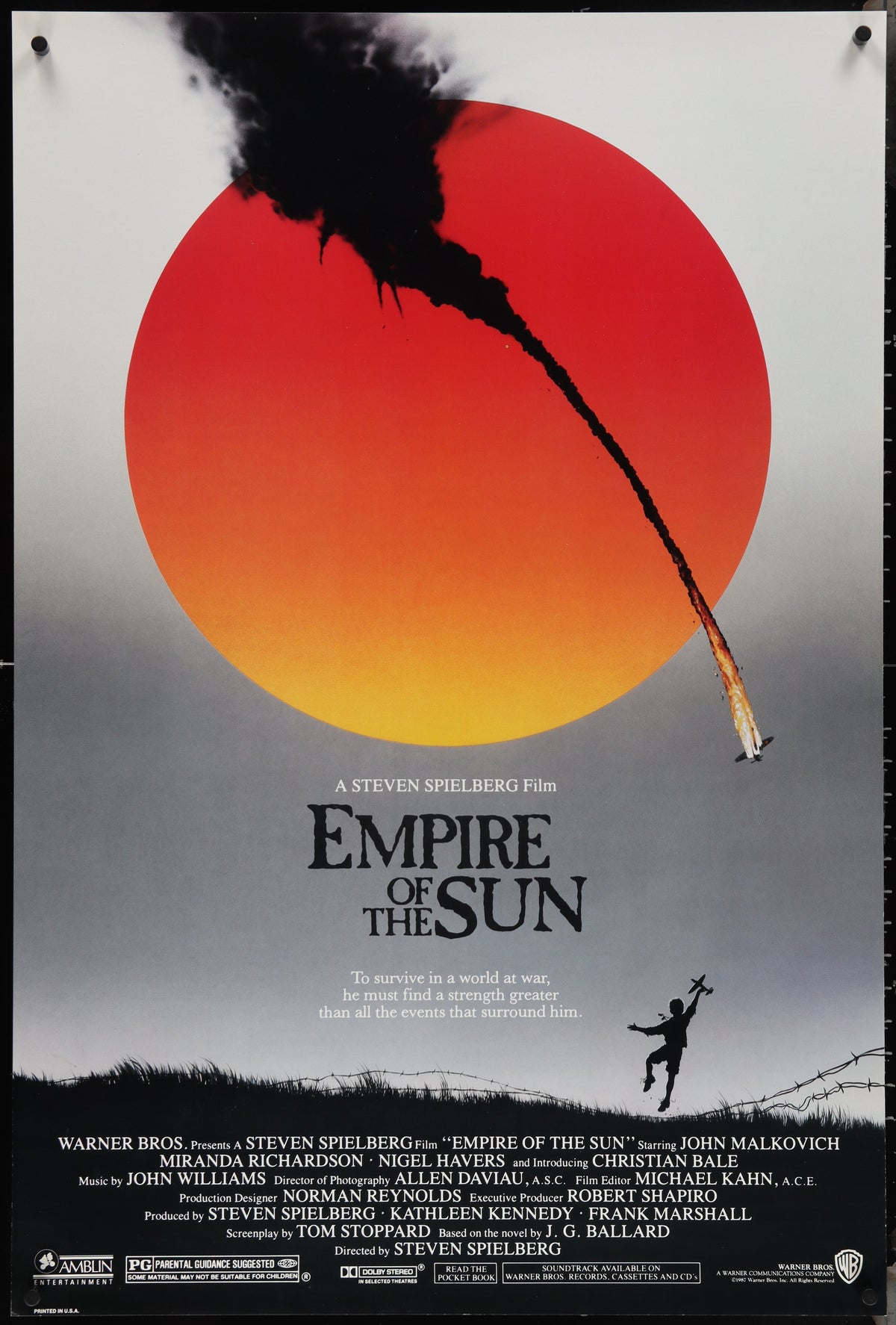 Empire of the Sun 1 Sheet (27x41) Original Vintage Movie Poster