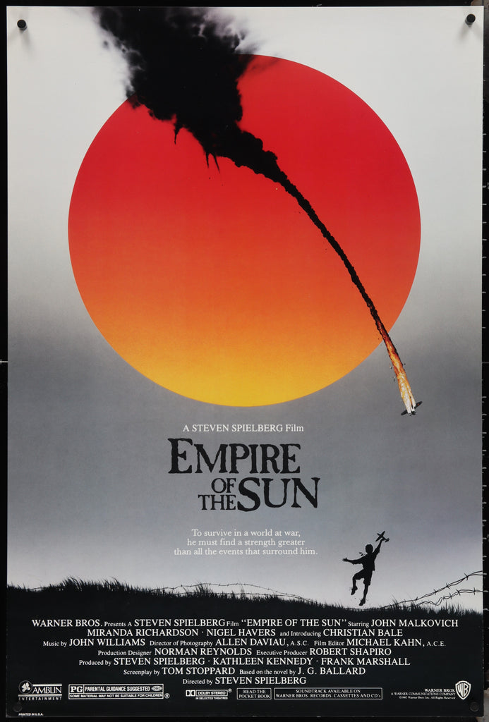 Empire of the Sun Original Vintage Movie Poster