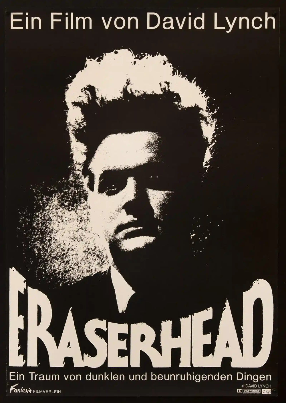 Eraserhead Original Vintage Movie Poster