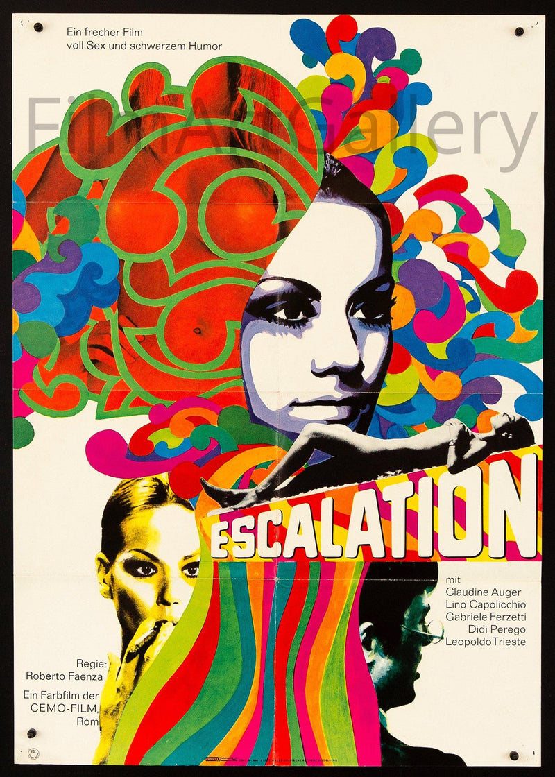 Escalation German A1 (23x33) Original Vintage Movie Poster