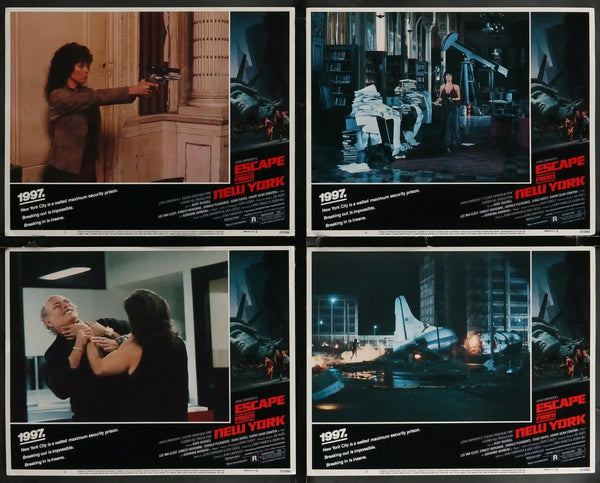 Escape From New York Original Vintage Movie Poster