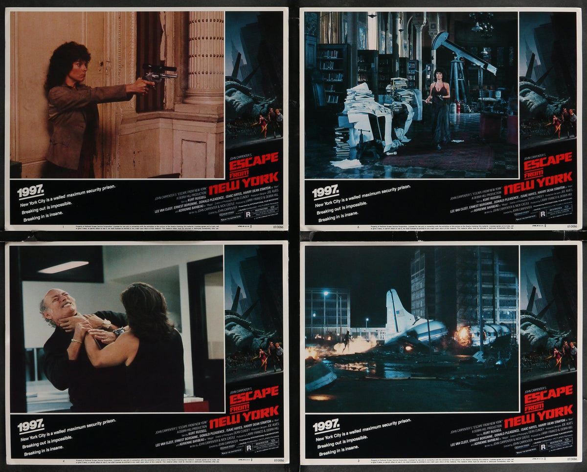 Escape From New York Original Vintage Movie Poster