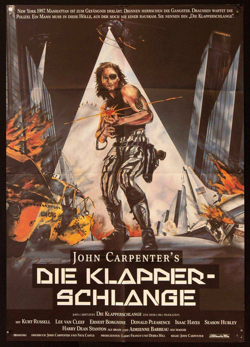 Escape From New York Original Vintage Movie Poster