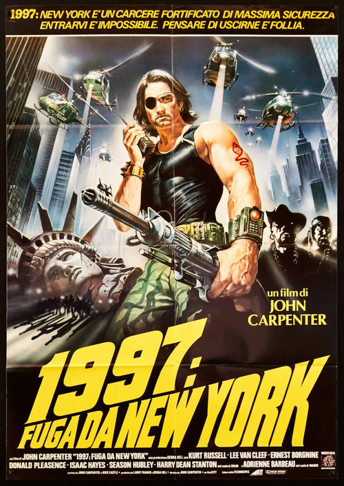Escape From New York Original Vintage Movie Poster