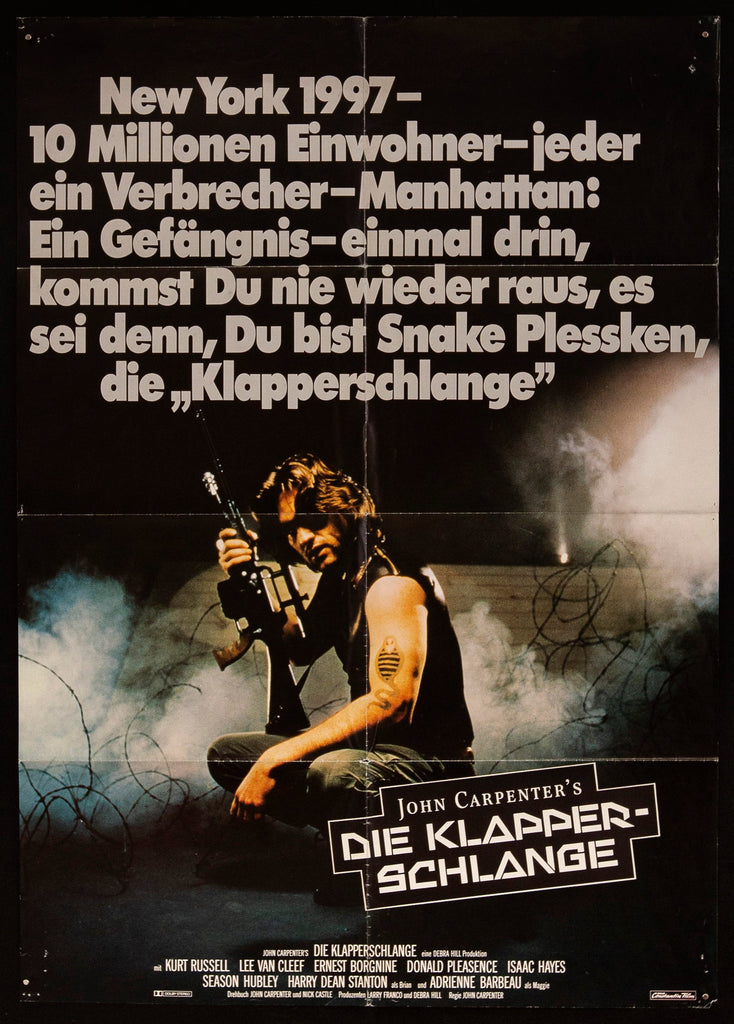 Escape From New York Original Vintage Movie Poster