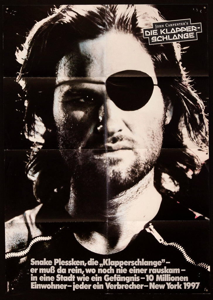 Escape From New York Original Vintage Movie Poster