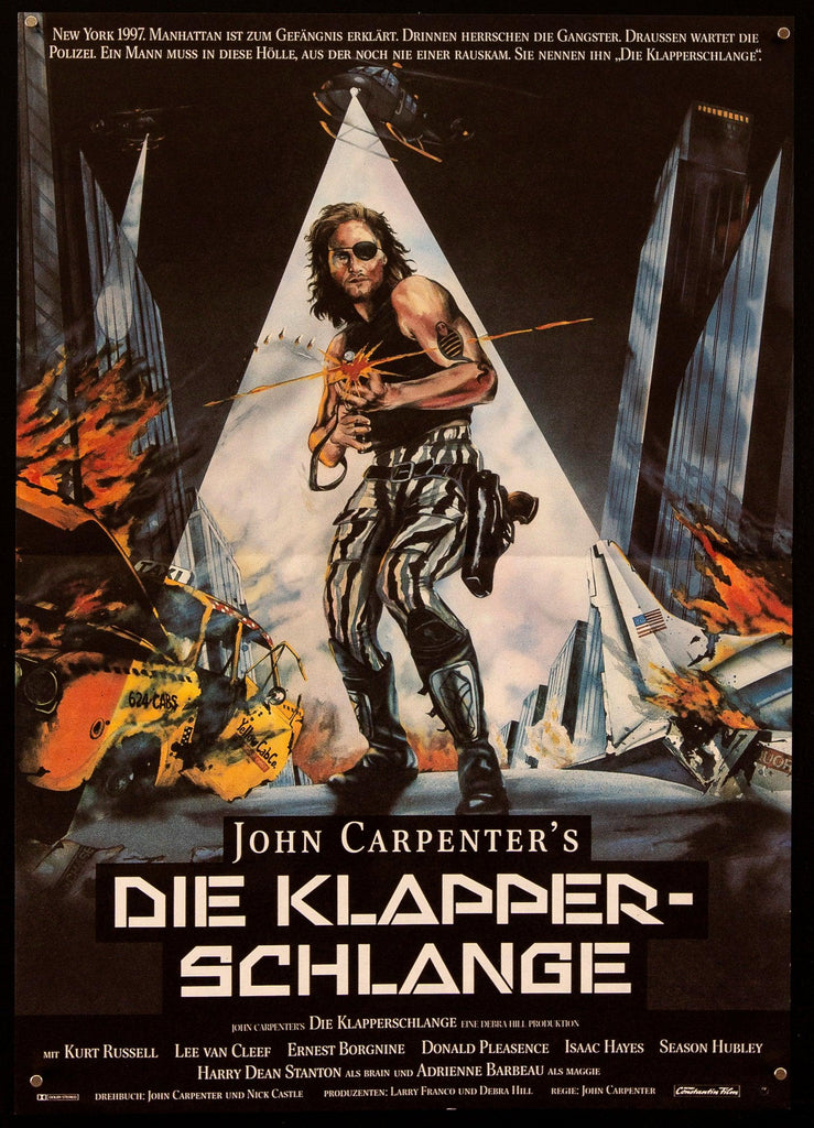 Escape From New York Original Vintage Movie Poster