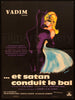 Et Satan Conduit Le Bal French small (23x32) Original Vintage Movie Poster