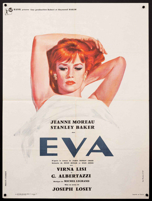 Eva Original Vintage Movie Poster