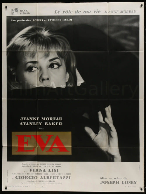 Eva Original Vintage Movie Poster