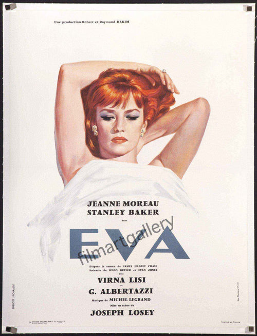 Eva Original Vintage Movie Poster