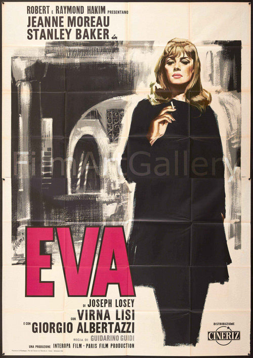 Eva Original Vintage Movie Poster