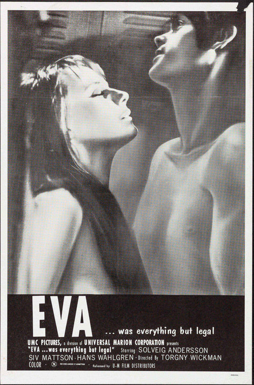 Eva Was Everything But Legal Original Vintage Movie Poster