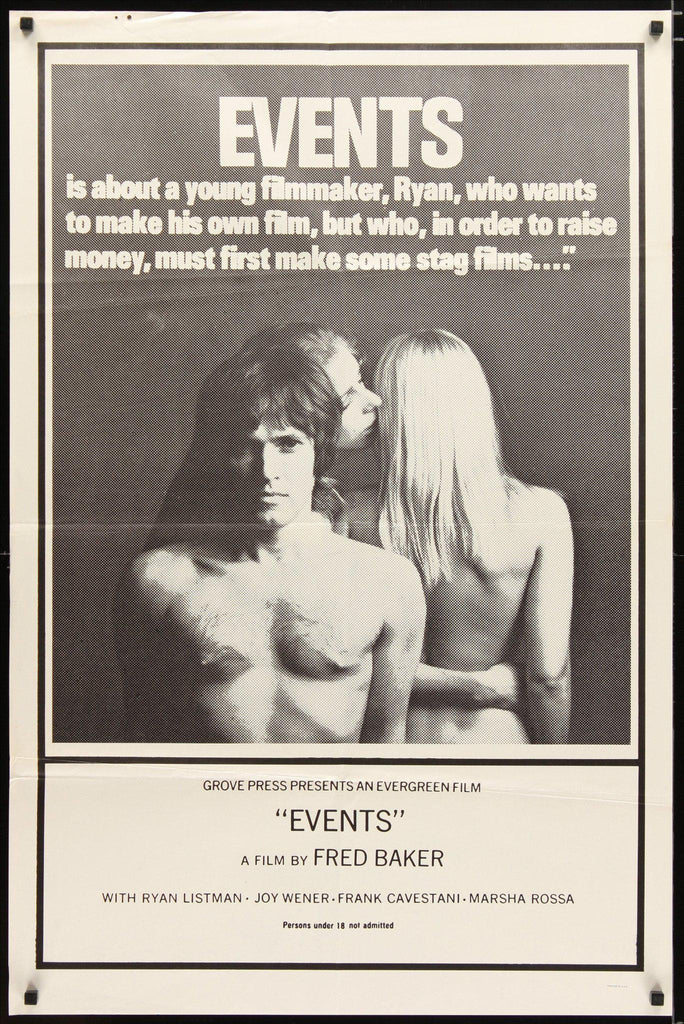 Events Original Vintage Movie Poster