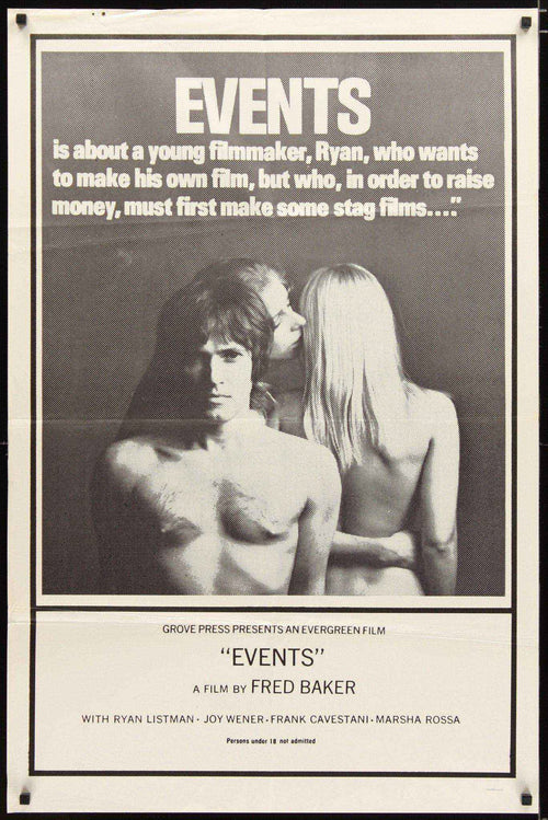 Events Original Vintage Movie Poster