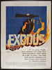 Exodus French 1 panel (47x63) Original Vintage Movie Poster