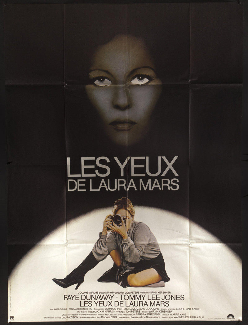 Eyes of Laura Mars French 1 panel (47x63) Original Vintage Movie Poster