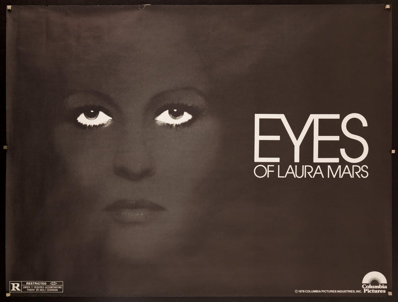 Eyes of Laura Mars Subway 2 sheet (45x59) Original Vintage Movie Poster