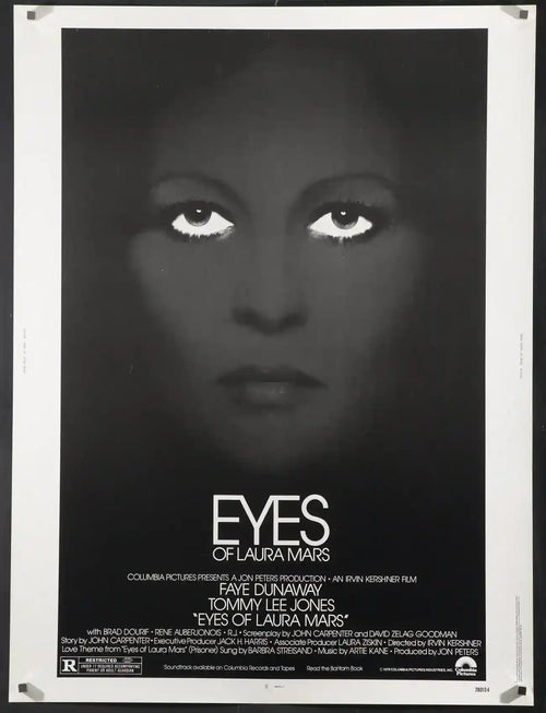 Eyes of Laura Mars Original Vintage Movie Poster