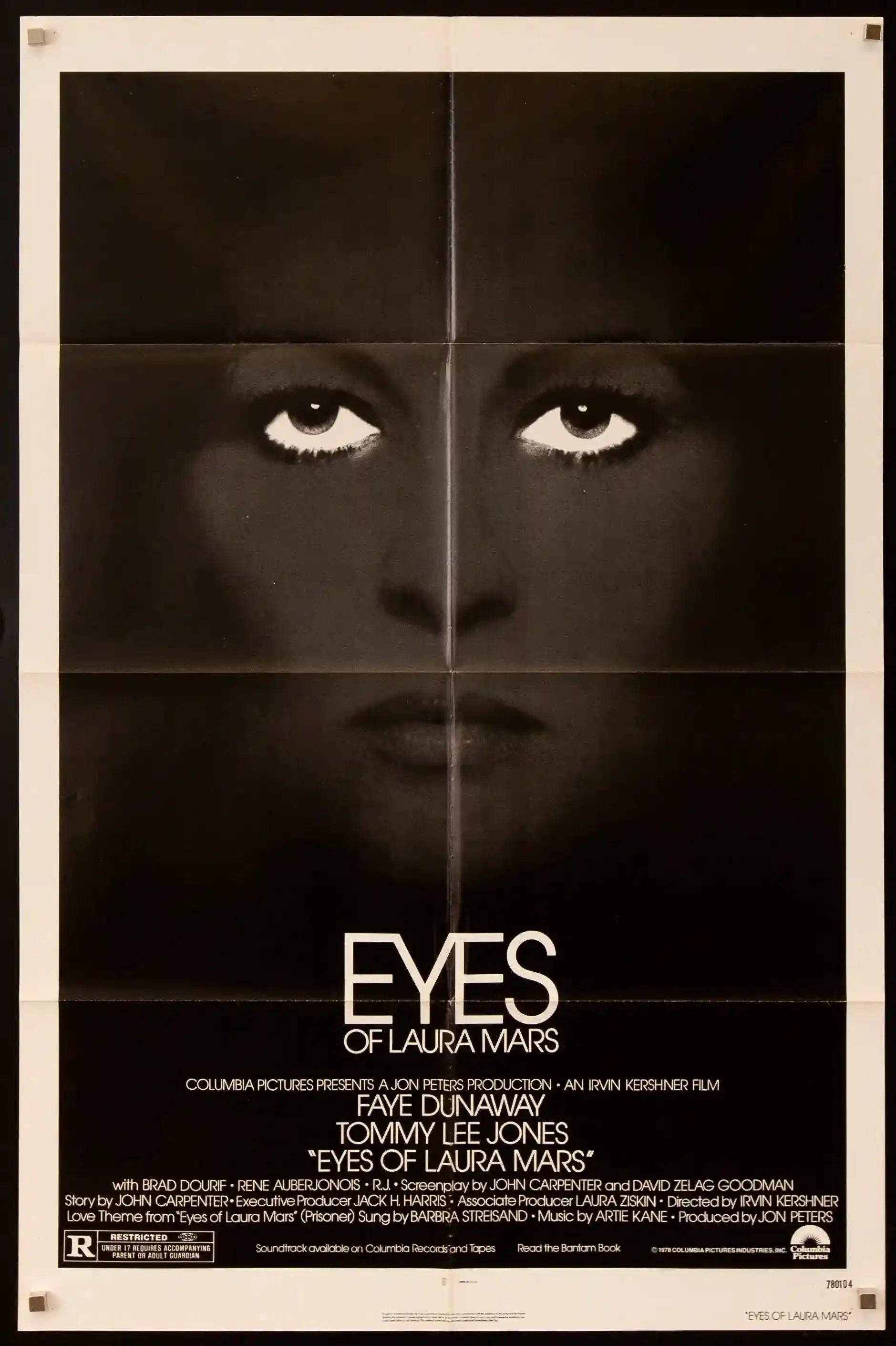 Eyes of Laura Mars Movie Poster 1978 1 Sheet (27x41)