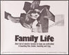 Family Life Half sheet (22x28) Original Vintage Movie Poster