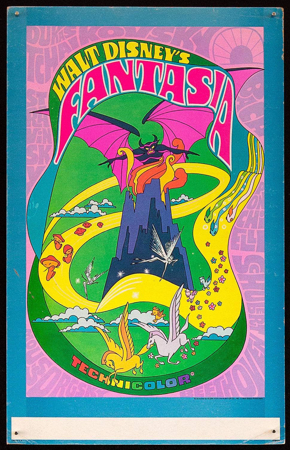 Fantasia Original Vintage Movie Poster