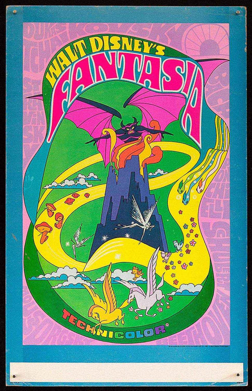 Fantasia Original Vintage Movie Poster