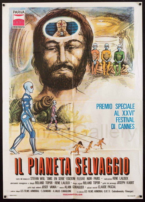 Fantastic Planet (La Planete Sauvage) Original Vintage Movie Poster