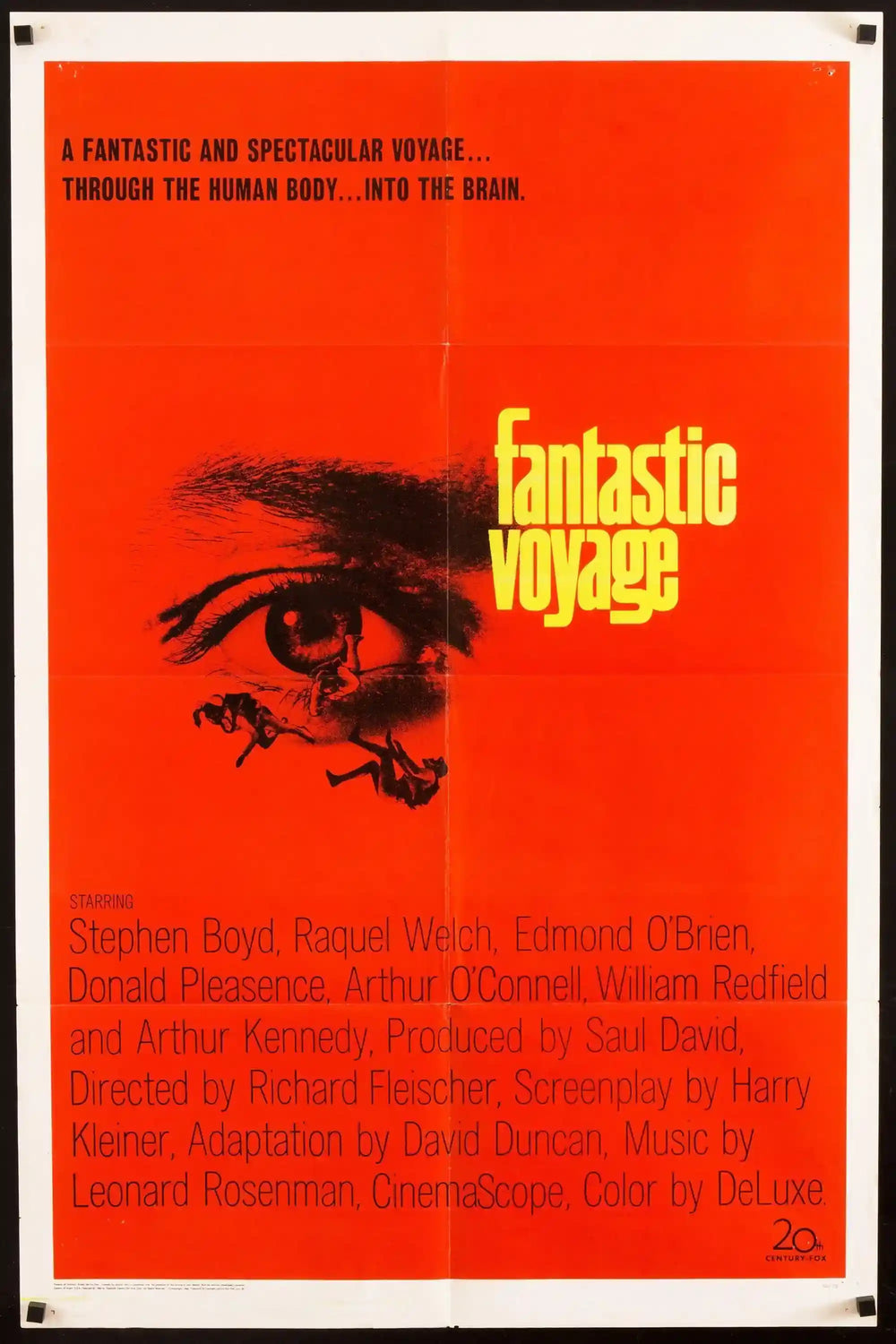 Fantastic Voyage Original Vintage Movie Poster