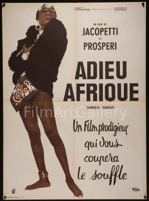 Farewell Africa Original Vintage Movie Poster