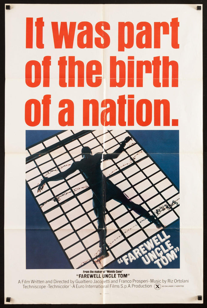 Farewell Uncle Tom Original Vintage Movie Poster