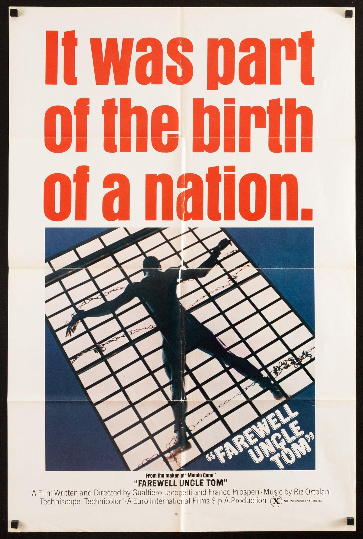 Farewell Uncle Tom Original Vintage Movie Poster