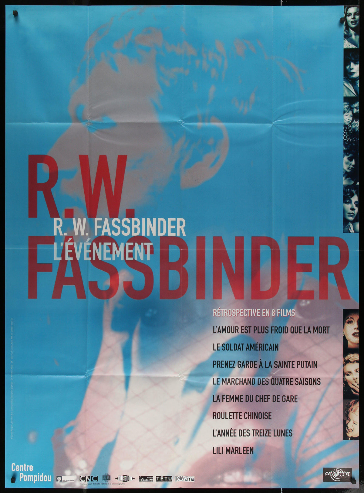 Fassbinder Festival Original Vintage Movie Poster