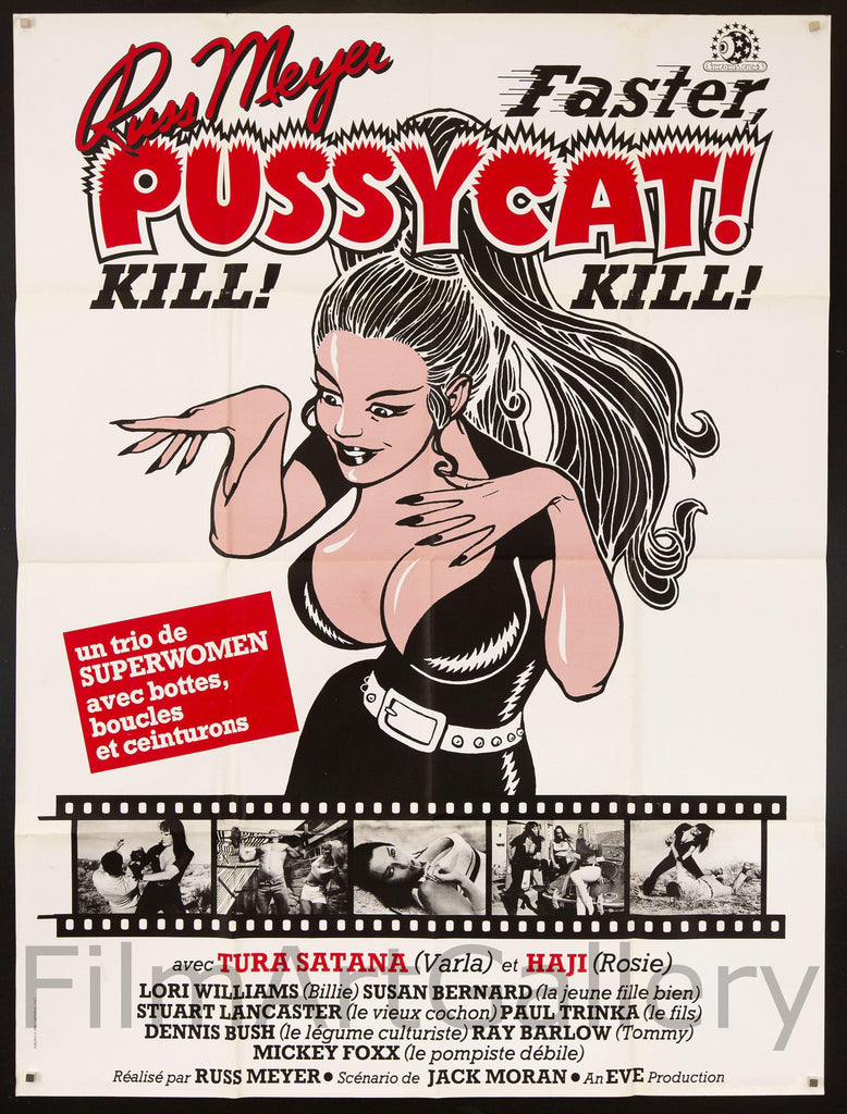 Faster Pussycat! Kill! Kill! Original Vintage Movie Poster