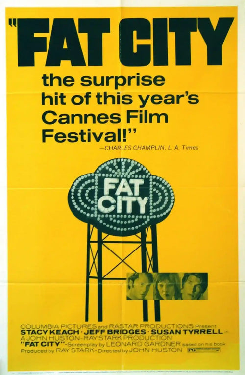 Fat City Original Vintage Movie Poster