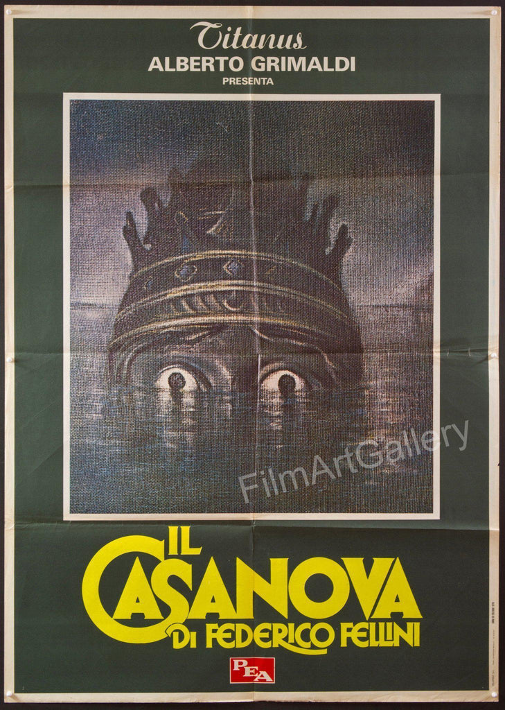 Fellini's Casanova Original Vintage Movie Poster