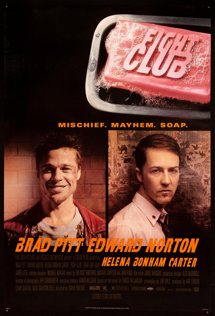 Fight Club Original Vintage Movie Poster