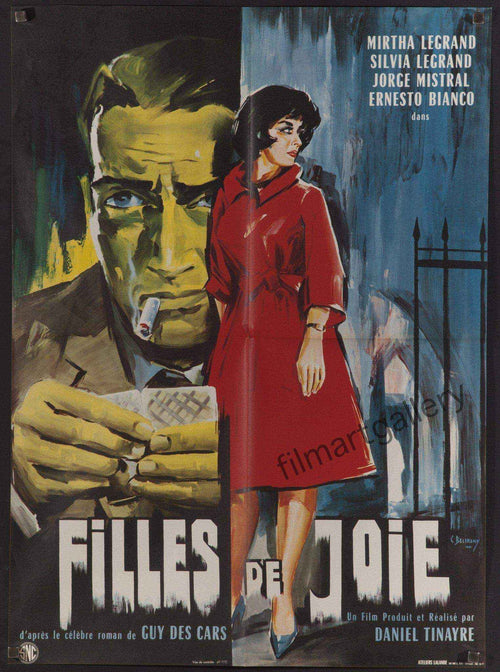 Filles De Joie Original Vintage Movie Poster