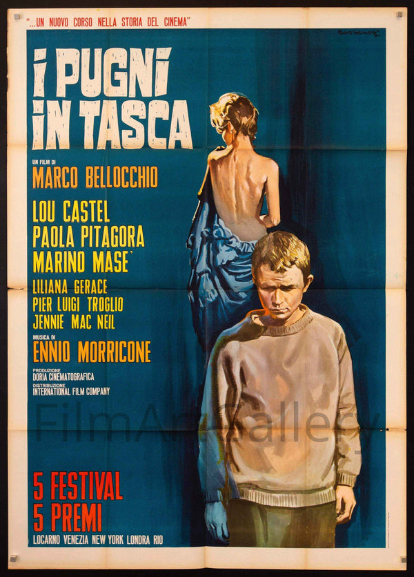 【中古】 01 Distribution I Pugni In Tasca Fists in the Pocket (I Pugni In Tasca) Movie Poster 1965 Italian
