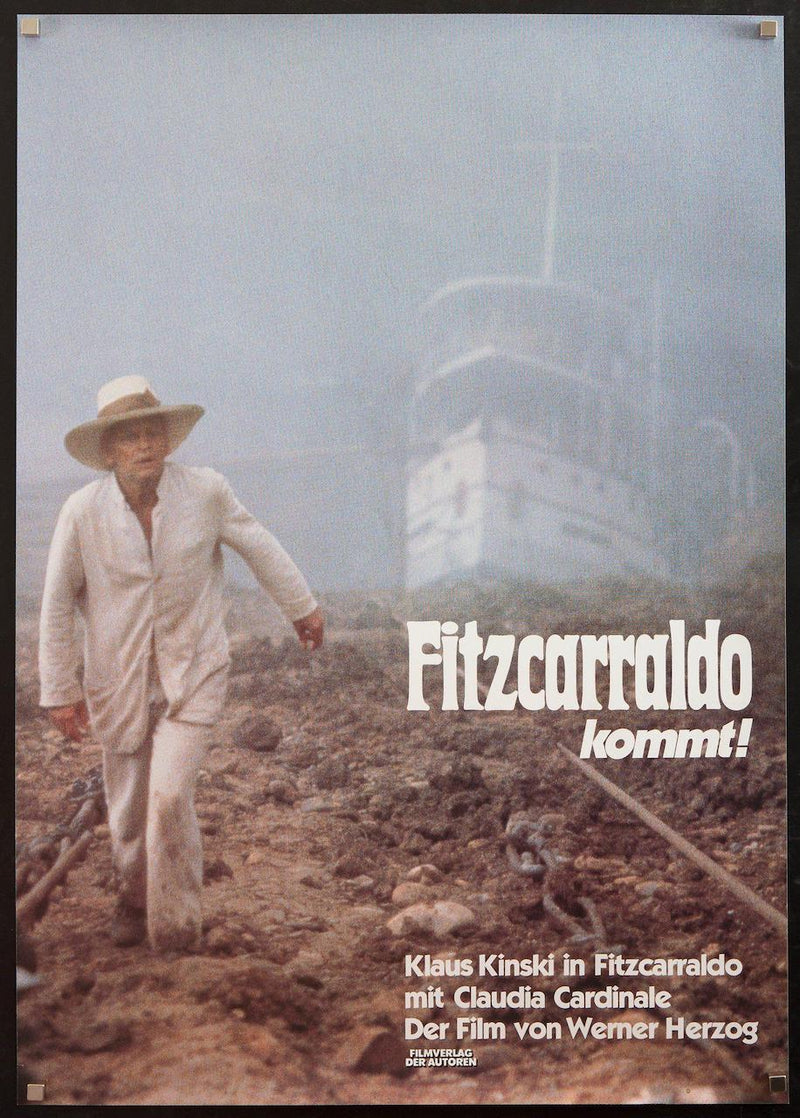 Fitzcarraldo German A1 (23x33) Original Vintage Movie Poster