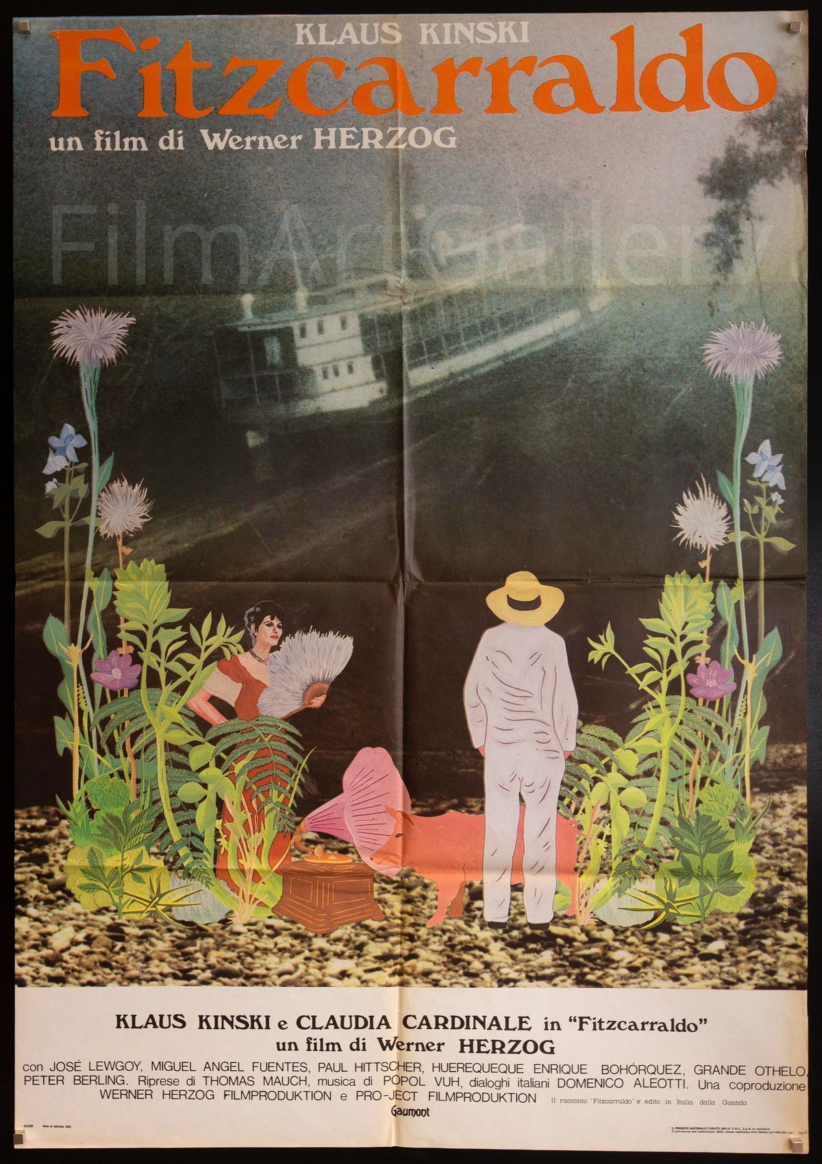 Fitzcarraldo Italian 2 Foglio (39x55) Original Vintage Movie Poster