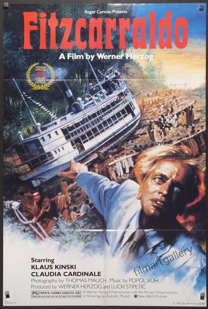 Fitzcarraldo Original Vintage Movie Poster